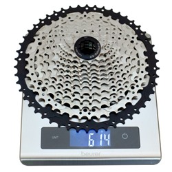 Кассета SUNSHINE MTB. 12 скоростей. 11-50T. HR12-50. никелиров. ALU паук. 595 г /уп 20/