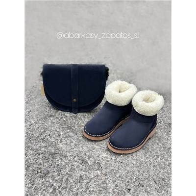 Ab.Zapatos UGY NEW R ANTRACITA+PELLE · 2703 (350) Marino АКЦИЯ