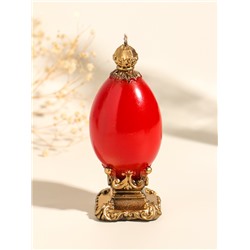 Свеча декоративная «Пасхальное яйцо на подставке», 5×11 см, 97 г