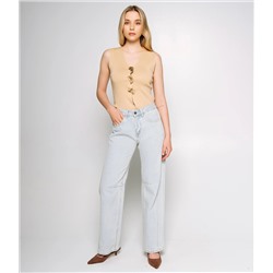 Джинсы #ОКТ055001, голубой