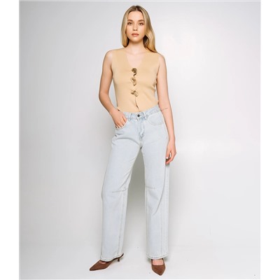 Джинсы #ОКТ055001, голубой