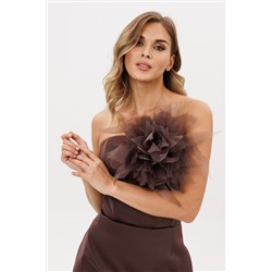 Брошь EOLA 0047.1  коричневый