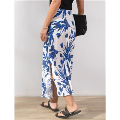 Юбка из вискозы с лиоцеллом