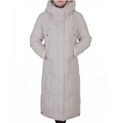 8312 LT. BEIGE Пальто зимнее женское (200 гр. холлофайбер)