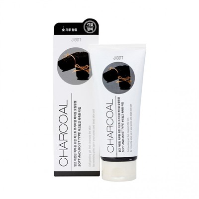 Пилинг скатка Jigott Premium Facial Peeling Gel CharcoalКорейская косметика по оптовым ценам. Популярные бренды Корейской косметалогии в интернет магазине ooptom.ru.