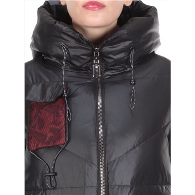 8912 BLACK Куртка зимняя женская CORUSKY (200 гр. холлофайбера)