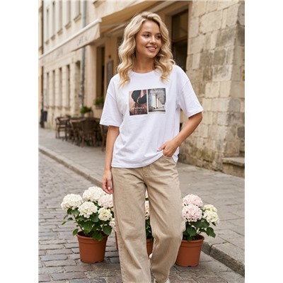 Футболка OVER SIZE (хлопок)