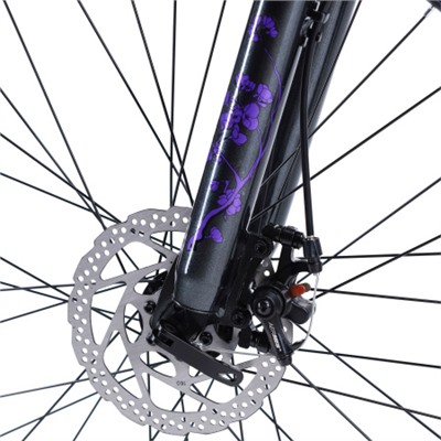 Велосипед 26" рама 17" 21sp COMIRON SAKURA фиолетовый