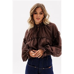 Блуза EOLA 2936 шоколад