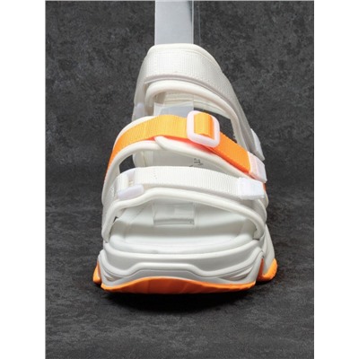 08-PED76-5 WHITE Босоножки (текстиль, стелька текстиль)