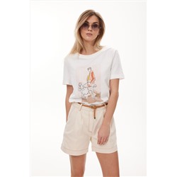 NiV NiV fashion 418 молочный, Футболка