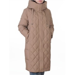 8353 BEIGE Пальто зимнее женское (200 гр. холлофайбер)