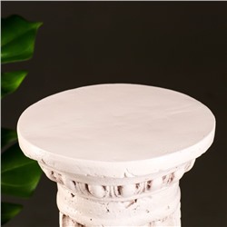 Колонна декоративная «Круглая средняя», 22×22×46 см, состаренная