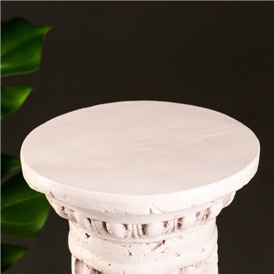 Колонна декоративная «Круглая средняя», 22×22×46 см, состаренная