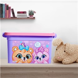 Контейнер для хранения игрушек «Вместе поиграем», 6,5 л