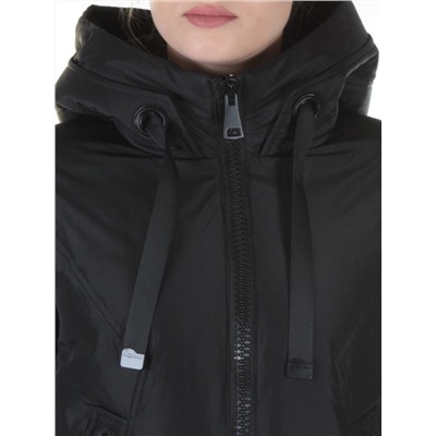 227-1 BLACK Пальто женское зимнее Snow Grace