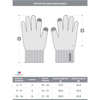 439227 NIKASTYLE Перчатки