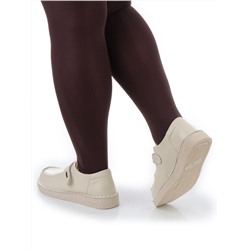 01-D7581-2 BEIGE Ботинки демисезонные женские (натуральная кожа)