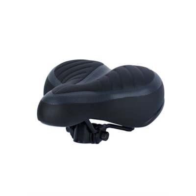 Седло велосипедное комфортное KRYPTON KRPT-153F, размер: 255x210 /уп 20/