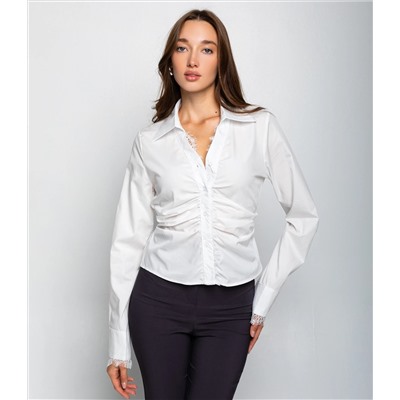 Блуза #КТ2695 (1), белый