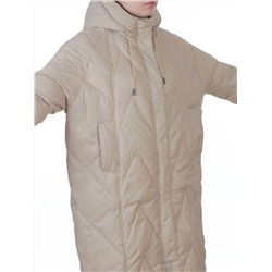 3080 BEIGE Пуховик женский (утиный пух)