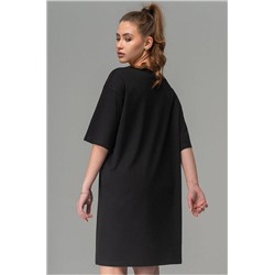 Женское платье-футболка оверсайз Сердце 011SP