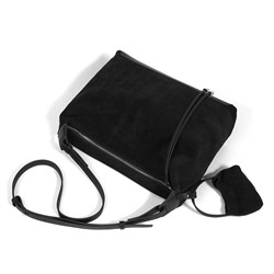 Женская сумка, замша, MIRONPAN  52080 Черный