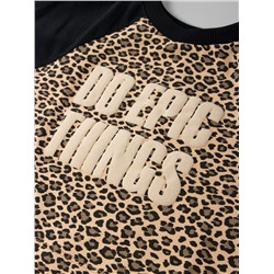 Футболка + шорты, Leopard