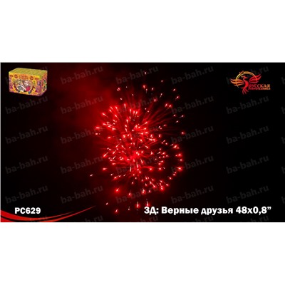 Фейерверк РС6550 Верные друзья (0,8" х 48)