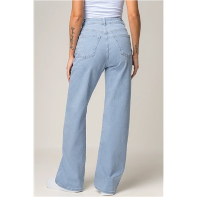 Женские джинсы палаццо с высокой посадкой Happyfox