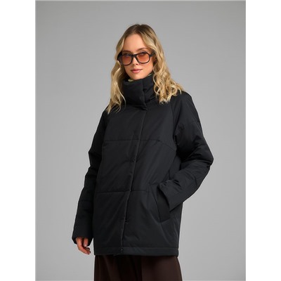 Плащ женский черный