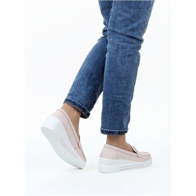 06-YD267-3 PINK Туфли женские (натуральная кожа)