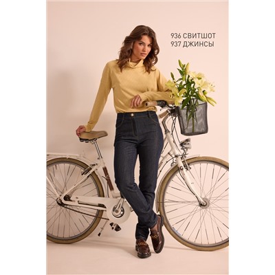 NiV NiV fashion 936 солнечно-жёлтый, Свитшот