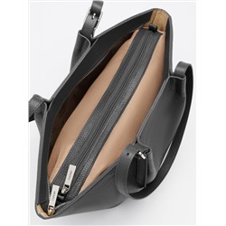 Женская кожаная сумка Richet 3287LN 811 Черный