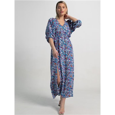 Платье Неповторимая (голубое) П15501-34М