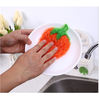 Акриловая кухонная мочалка "Ягода" R7521 р 15*10.5см Заказ от 3 шт
