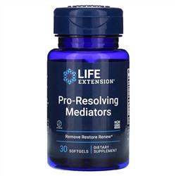 Life Extension, медиаторы, способствующие рассасыванию, 30 капсул