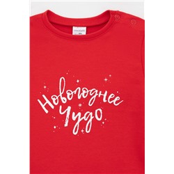 Фуфайка насыщенно-красный Crockid
