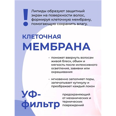 ETHERA Профессиональный липидный бальзам для интенсивного восстановления волос, 1000 мл