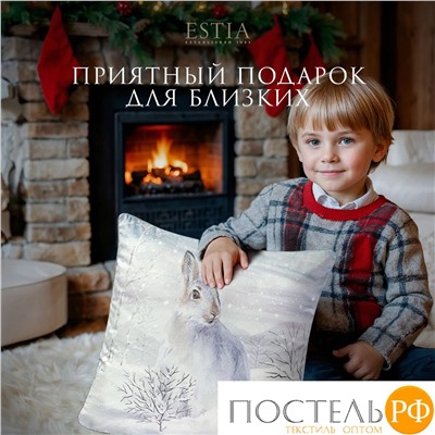 Estia  Декоративная подушка ВЕРАНЕ 45х45, 1пр, плстр.