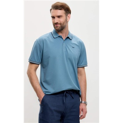 Поло F511-07-065 l.blue