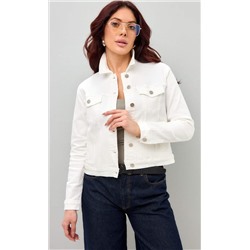 Куртка джинс F412-1227 white