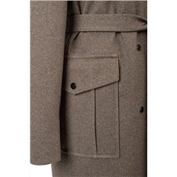 01-12023 Пальто женское демисезонное (пояс)