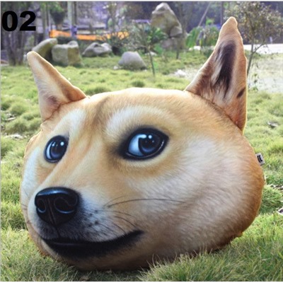 Подушка 3D Cat Fan YR-003