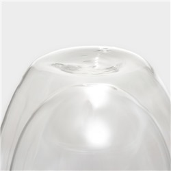 Стакан с двойными стенками Magistro «Поль», 250 мл, 8.3×9 см, стекло, прозрачный