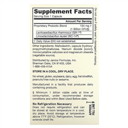 Jarrow Formulas, Fem Dophilus, добавка для женщин, 60 растительных капсул