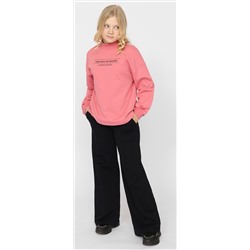 Брюки дев Cherubino 70315-22-346 черн М 30%