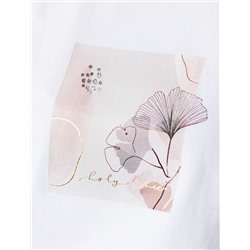 Лонгслив из премиального хлопка с эластаном