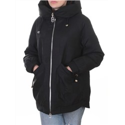 A05 BLACK Куртка стеганая зимняя женская (150 гр. холлофайбер)