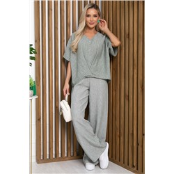 Блуза Свобода мысли (зеленая) Б13833-7М